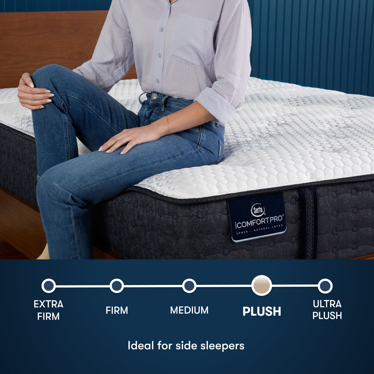 Ambrose Plush Mattress Only 500803762