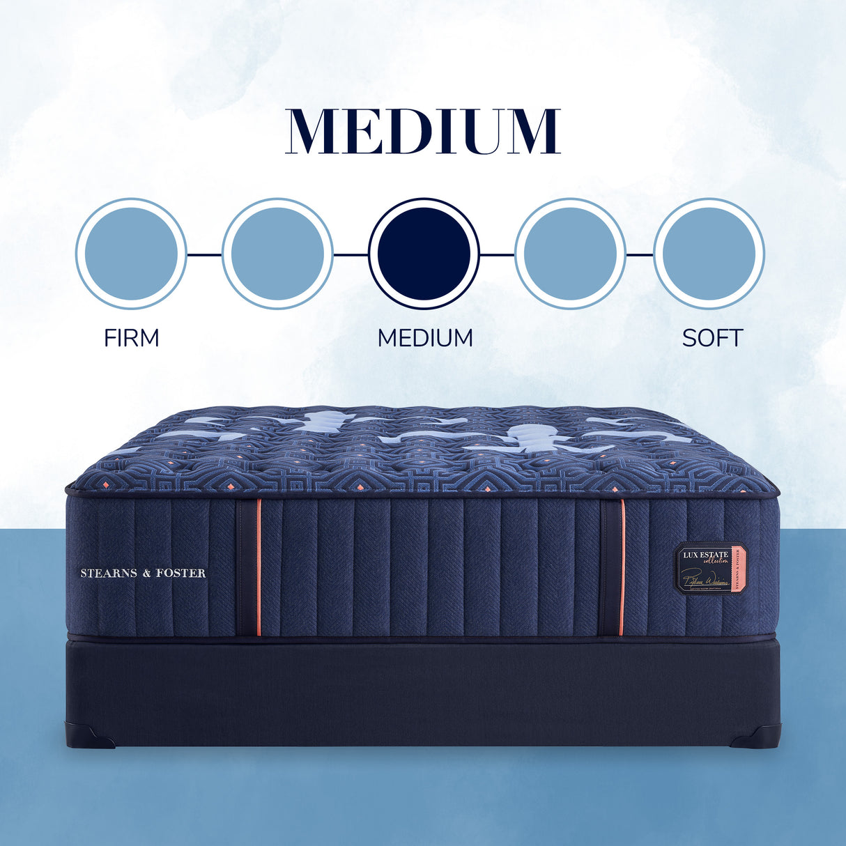 Lux Estate Medium Mattress Only 530090 LES1