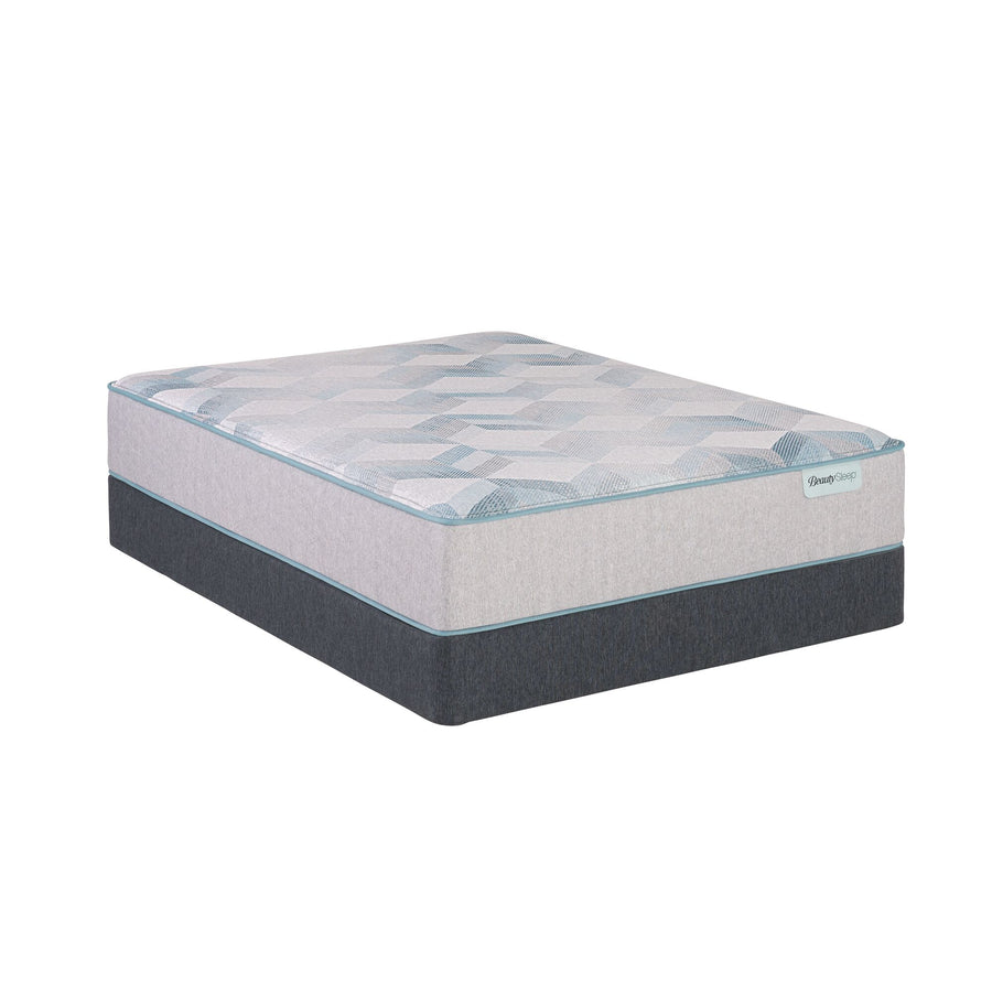 Beautysleep Dream Weaver hybrid mattress on a foundation